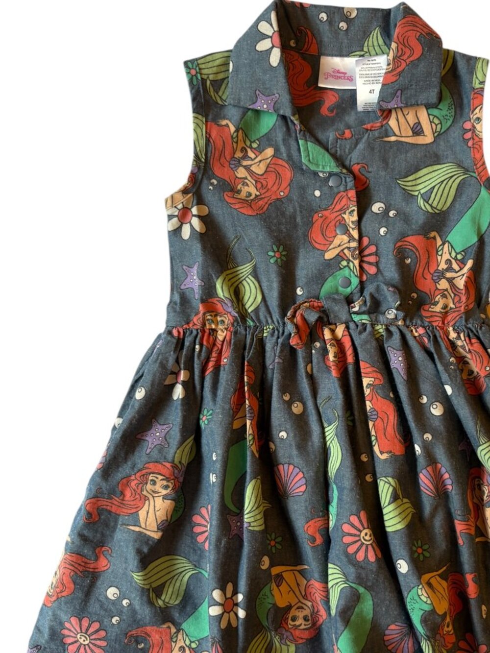 Girls Disney Little Mermaid Dress size 4T